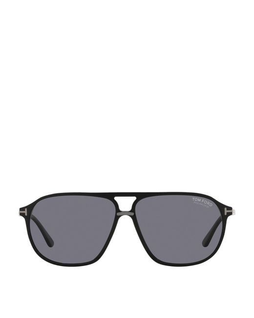 Tom Ford Gray Bruce Aviator Sunglasses for men