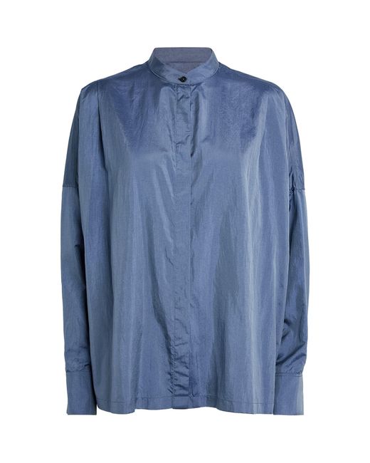 Jil Sander Blue Boxy-fit Shirt