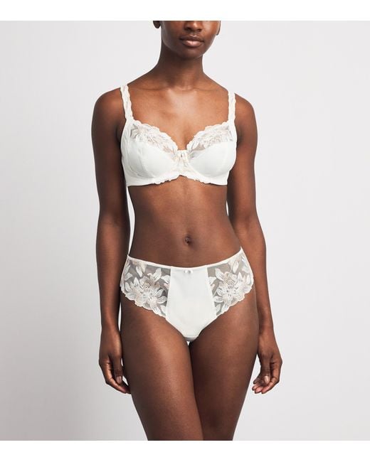 Fantasie White Lace Magdalena Thong Briefs