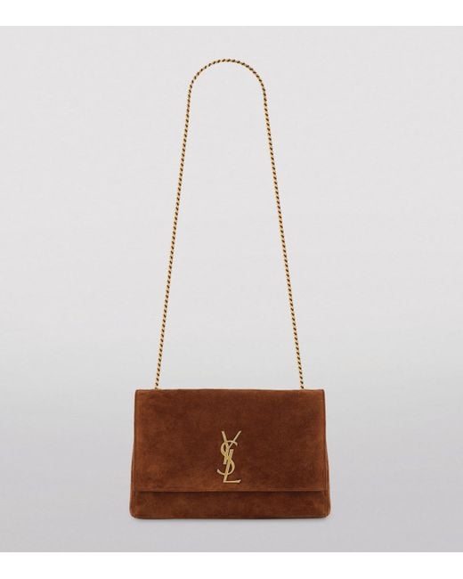 Saint Laurent White Medium Kate Reversible Shoulder Bag