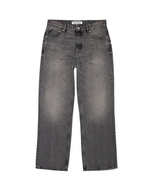 Won Hundred Gray Genoa Straight Jeans for men