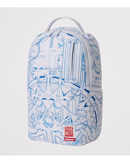 Sprayground Blue Frank Lloyd Wright Backpack