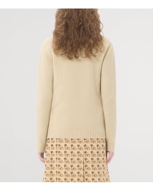 Valentino Natural Chez Sweater