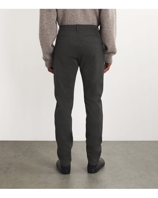 PAIGE Gray Stafford Slim Chinos for men