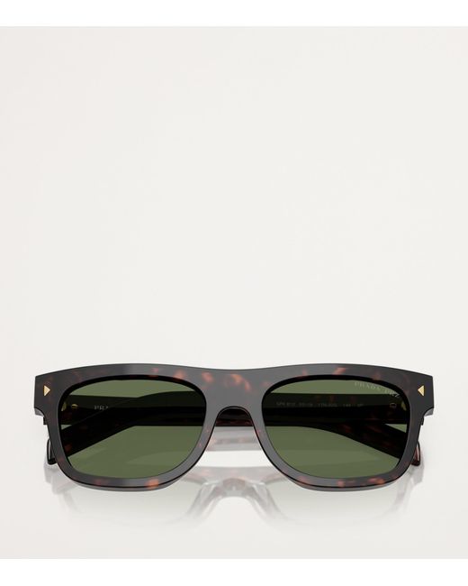Prada Green Acetate Prb12S Sunglasses for men