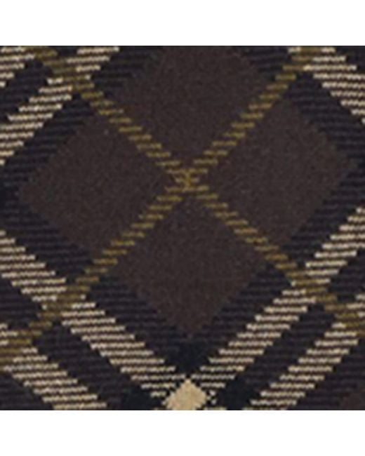 Burberry Black Wool-Blend Check Bomber Jacket for men