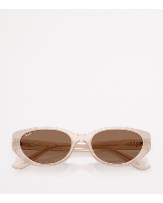 Ray-Ban Brown Rb4457D Bio-Based Sunglasses