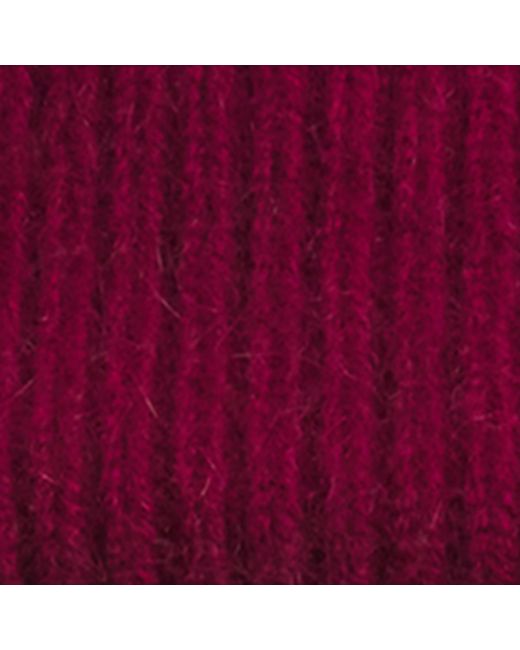 Le Bonnet Red Lambswool-Caregora Classic Beanie