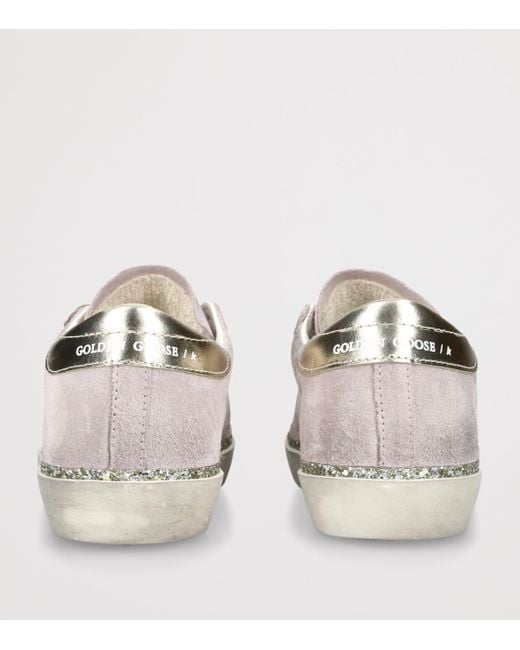 Golden Goose Deluxe Brand Pink Suede Super-Star Sneakers