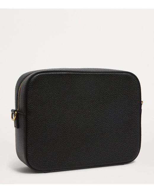 Thom Browne Black Small Camera Bag for men