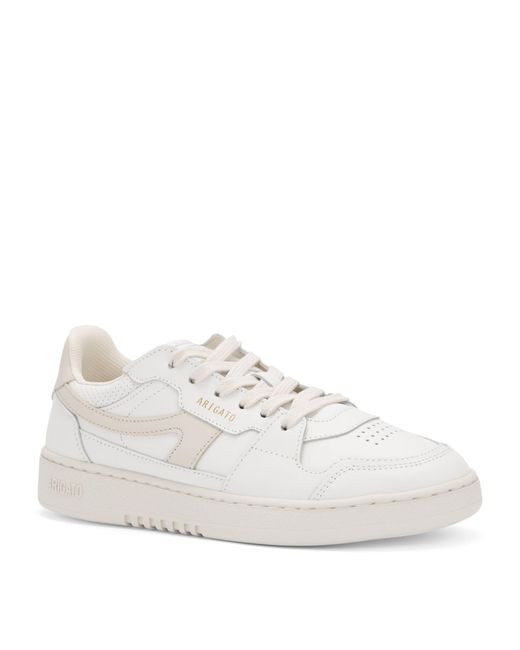 Axel Arigato White Leather Dice Stripe Sneakers