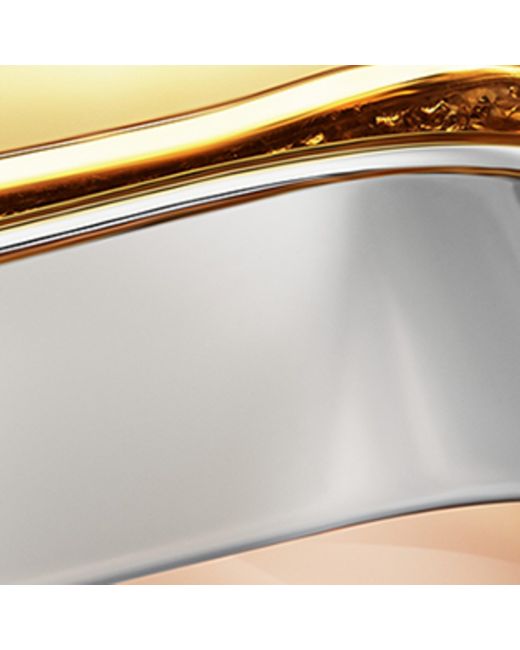 Cartier Metallic And Diamond Trinity Ring