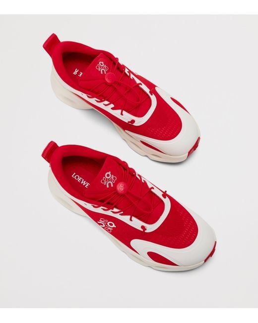 Loewe Red X On Cloudsolo Trainers