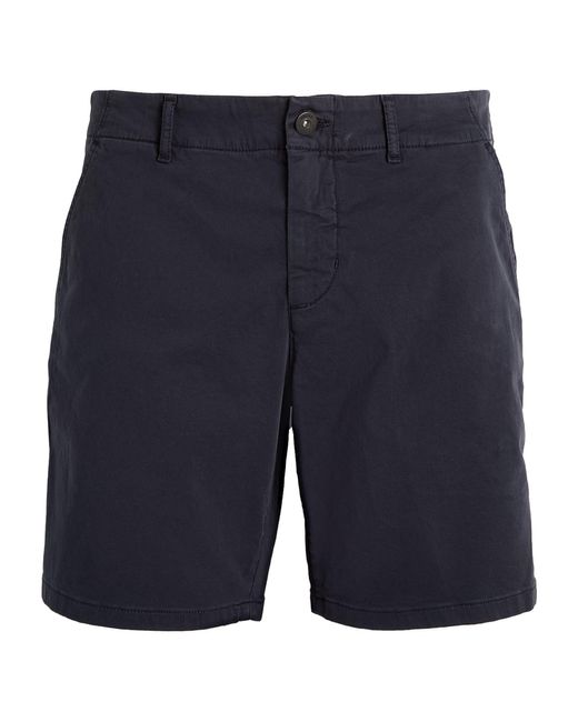 PAIGE Blue Phillips Chino Shorts for men