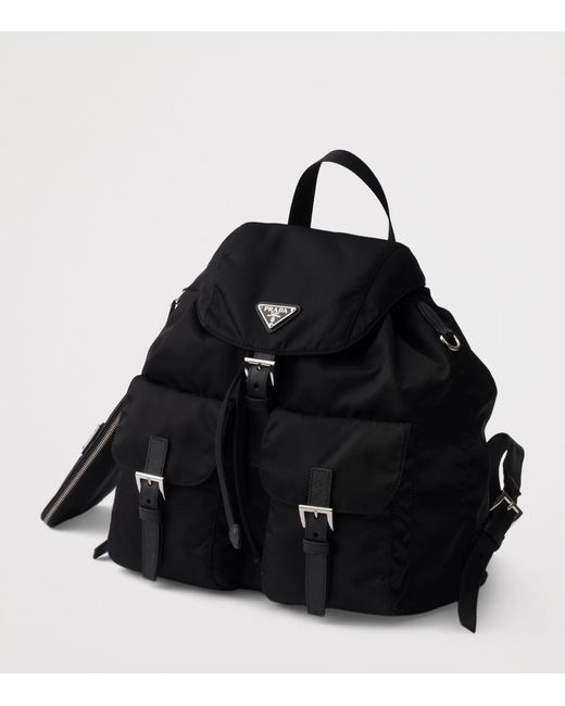 Prada Black Medium Re-Nylon Backpack