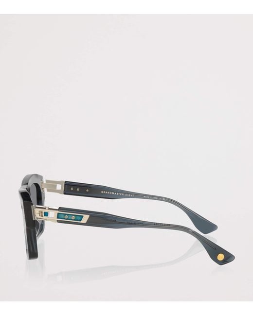 Dita Eyewear Blue Acetate Grandmaster-Eight Sunglasses for men