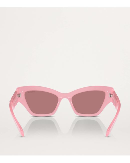 Swarovski Pink Acetate Sk6021 Sunglasses