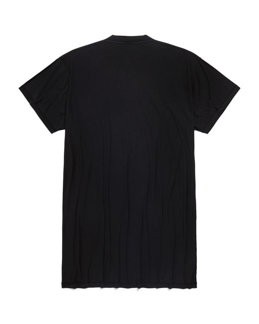 Balenciaga Black Logo T-shirt Dress
