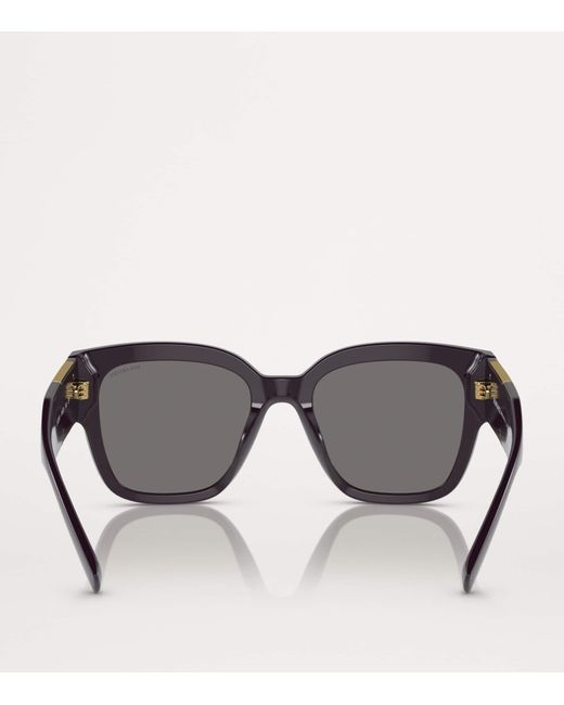Versace Gray Acetate Ve4437U Medusa Sunglasses