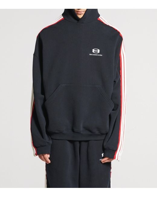 トップス BALENCIAGA Unity Sports Icon LargeHoodie Balenciaga Unity Sports Icon Large Hoodie in Blue for Men | Lyst