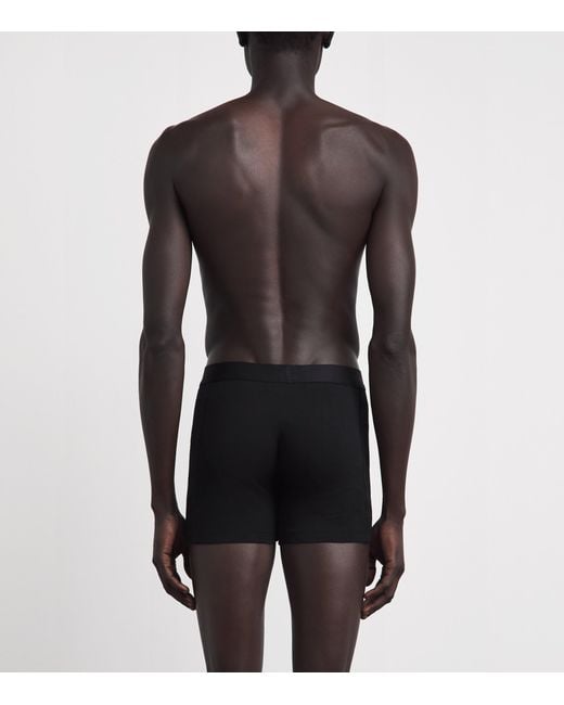Boss Black Stretch-Cotton One Trunks for men