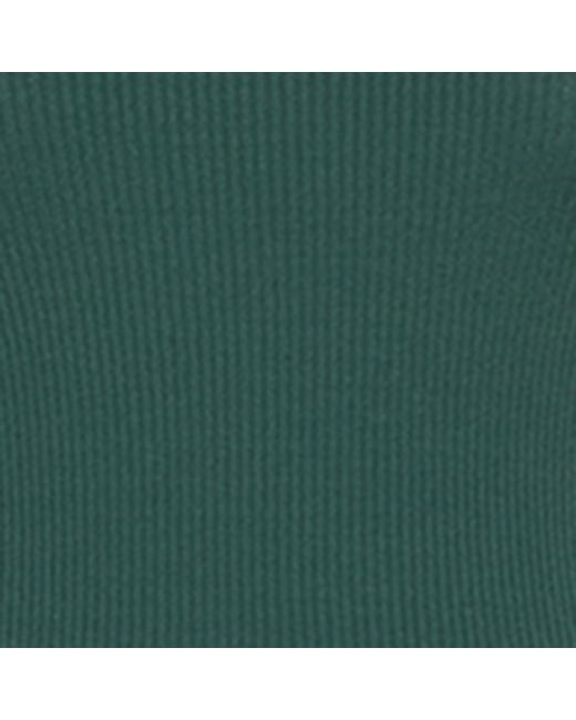 Weekend by Maxmara Green Rib-Knit Midi Dress