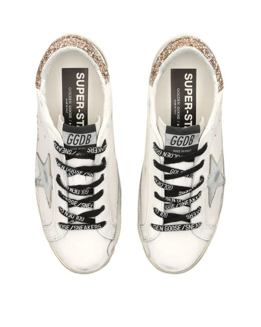 Golden Goose Deluxe Brand Natural Leather Superstar Sneakers