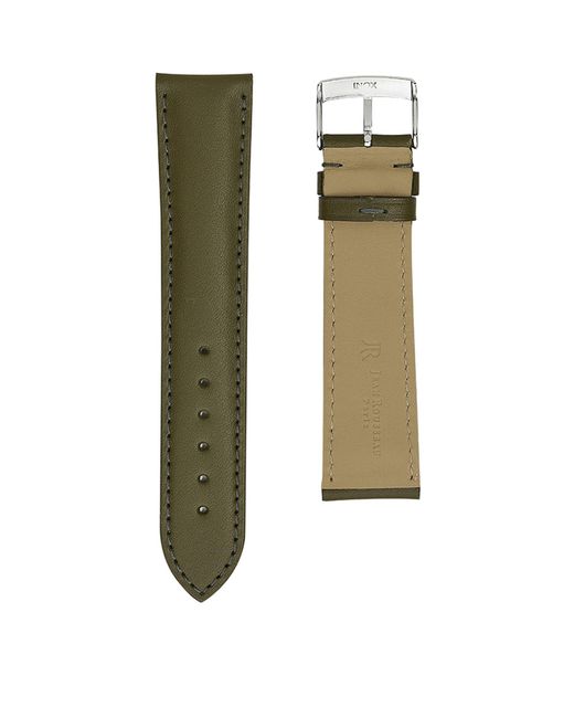 Jean Rousseau Green Leather Classic 3.5 Watch Strap (16mm)