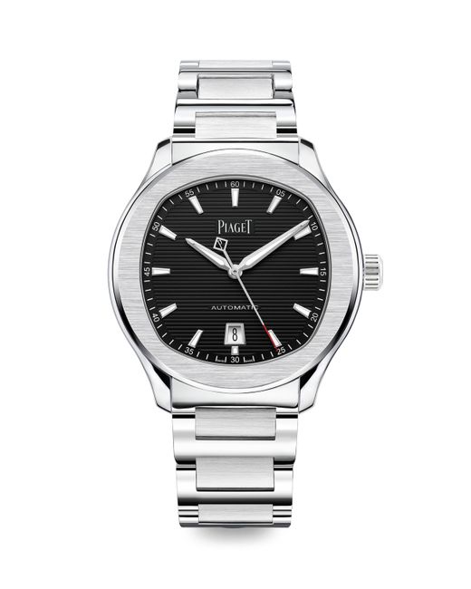 Piaget Metallic Stainless Steel Polo Date Watch for men