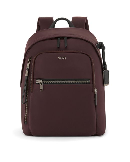Tumi Nylon Voyager Halsey Backpack in Brown Lyst