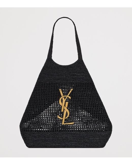 Saint Laurent Black Maxi Icare Tote Bag