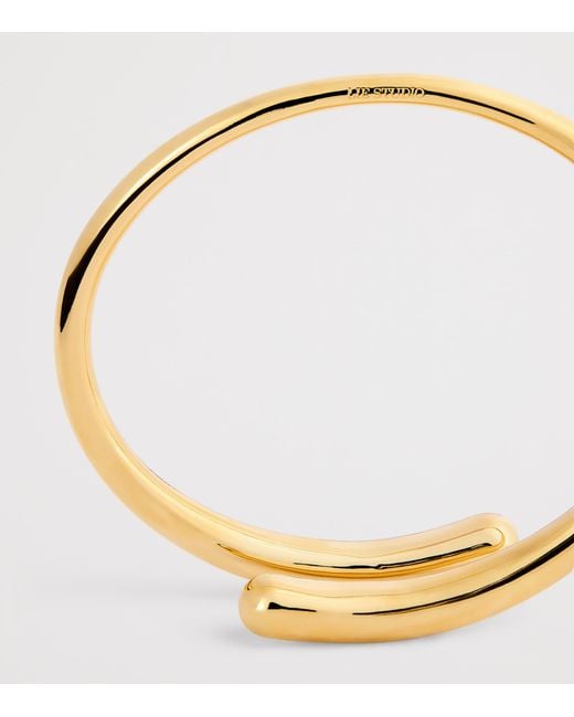 LIE STUDIO Natural Plated The Olga Bangle