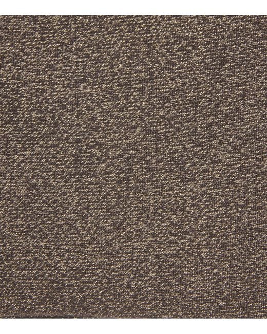 Falke Brown Shiny Socks