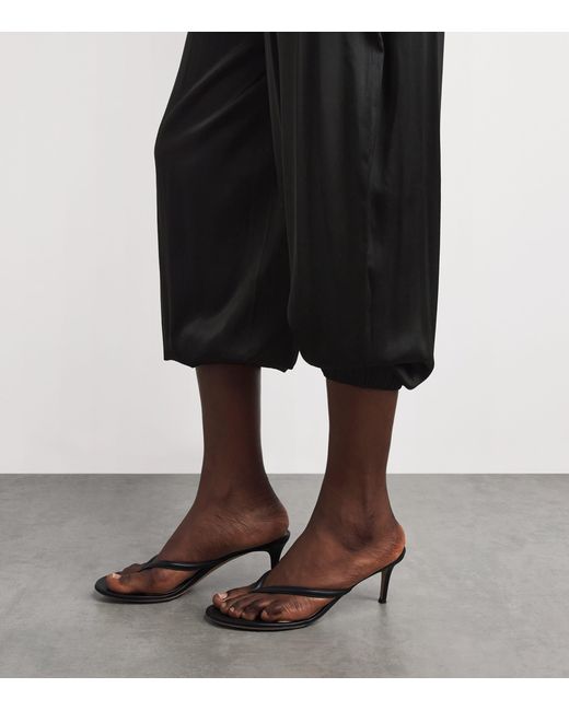 Alice + Olivia Black Balloon-Leg Declan Genie Trousers