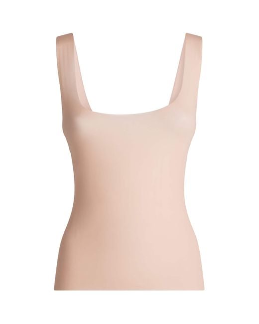 Skims Natural Stretch-Jersey Milky Sheer Tank Top