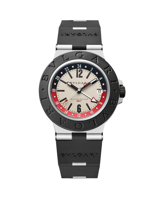 BVLGARI Gray Aluminium Watch for men