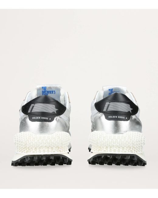 Golden Goose Deluxe Brand White Running Marathon 60246 Sneakers