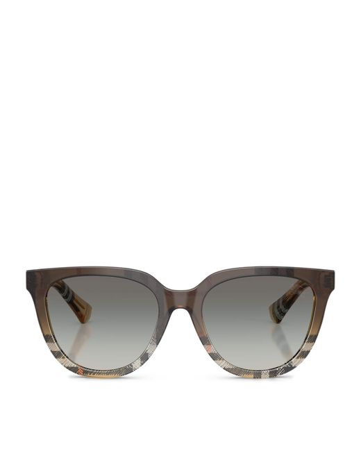 Burberry Gray Acetate Be4469 Phantos Sunglasses