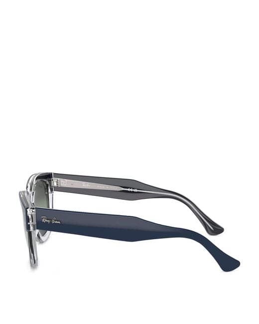 Ray-Ban Gray Mega Hawkeye Sunglasses
