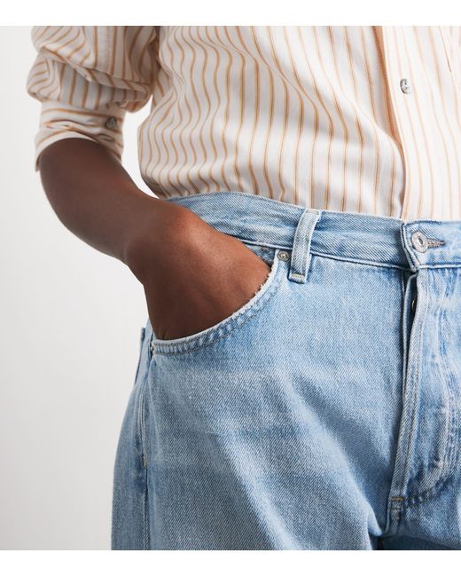 Citizens of Humanity Blue Winslow Low-Rise Boyfriend Jeans