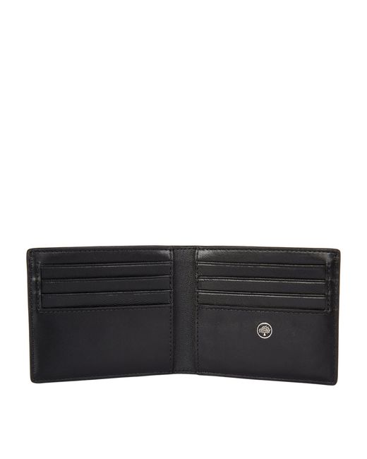 Mulberry Black Leather Bifold Wallet for men