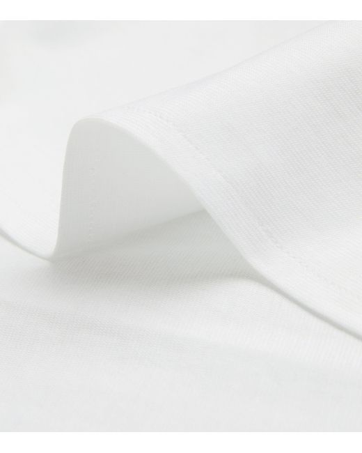Issey Miyake White Cotton Knot Midi Dress