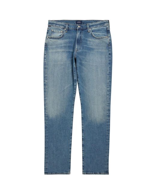 Citizens of Humanity Blue Gage Archive Slim-Straight Jeans for men