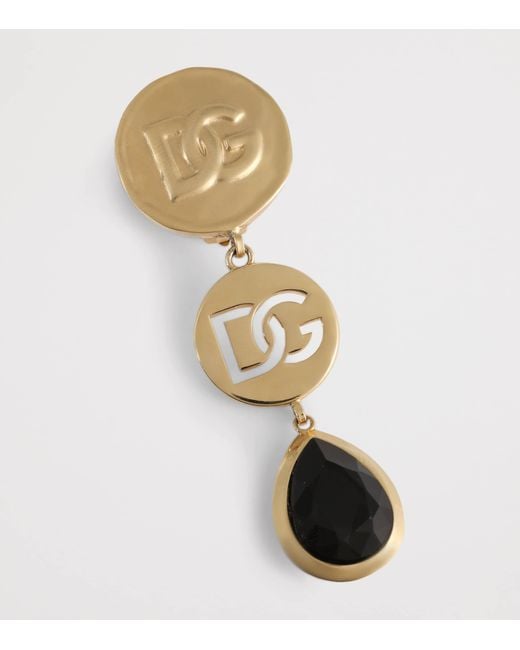 Dolce & Gabbana Metallic Like A Virgin Clip Earrings