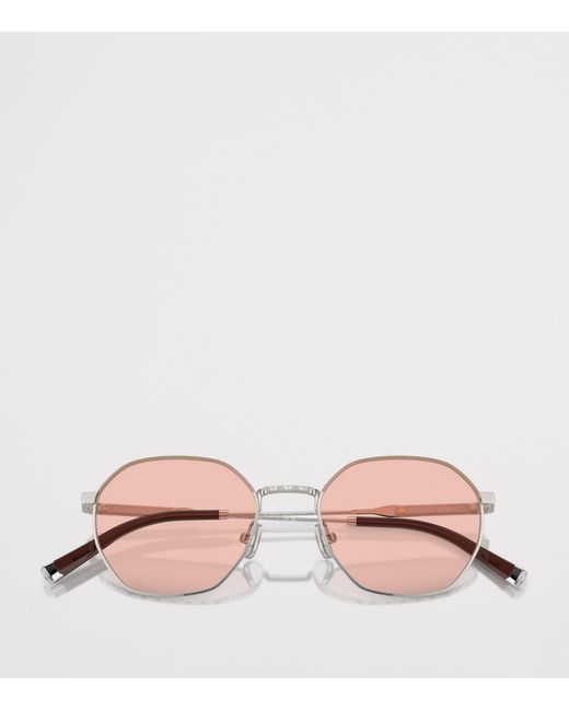 Brunello Cucinelli Pink Titanium Bc2003St Sunglasses