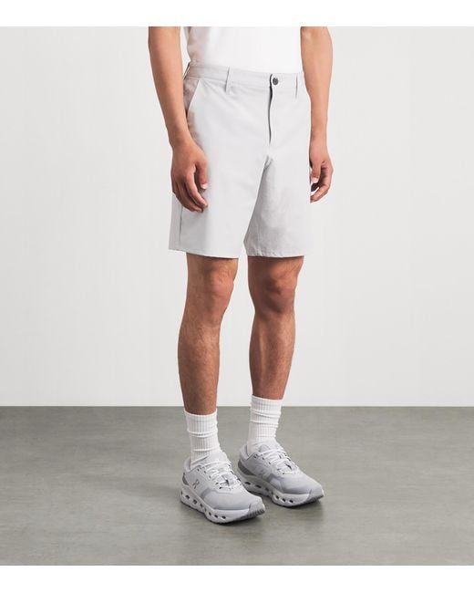 vuori White 8' Aim Shorts