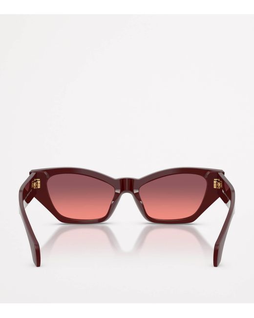 Versace Pink Cat Eye Sunglasses