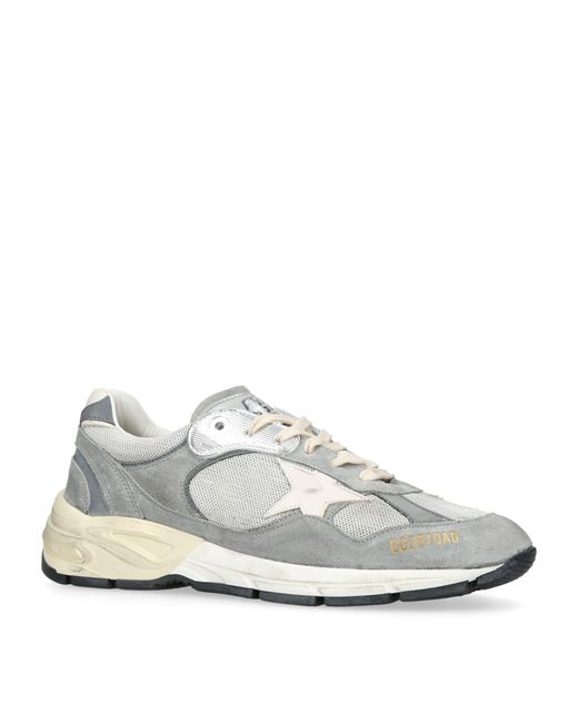 Golden Goose Deluxe Brand White Dad-Star Running Trainers for men