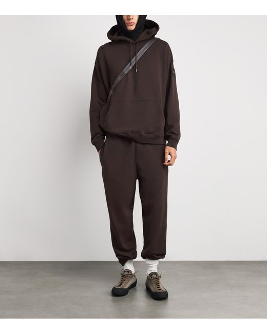 Canada Goose Brown Organic Cotton Tonal Rove Hoodie for men