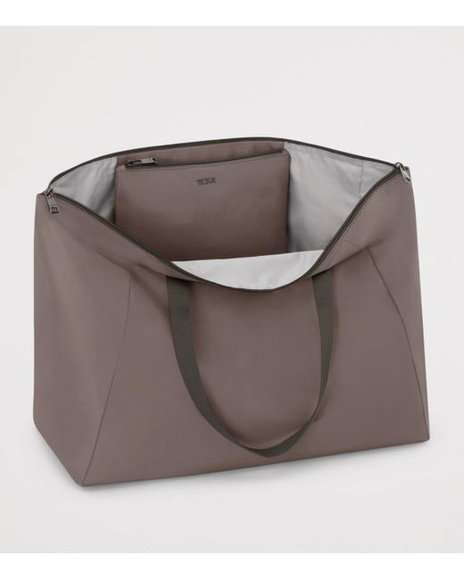 Tumi Brown Nylon Voyageur Just